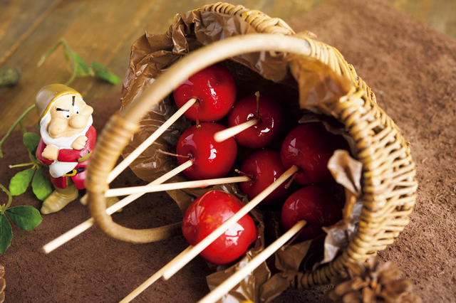 白雪姫のりんご飴