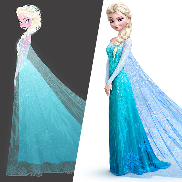 ディズニーの王族たちの知られざる姿とは！？ こんなに違う！？ビフォー・アフターを楽しもうPart3