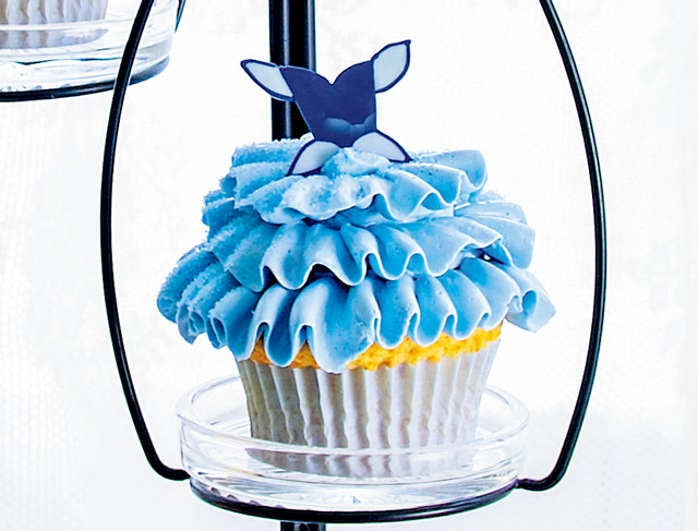 プリンセスドレスのカップケーキ