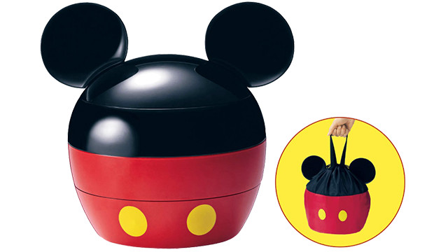かわいくて使いやすさも◎ミッキーマウスのシルエット重箱