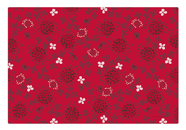 ディズニー ランチョンマット（ミニーマウス／レッド）パール金属