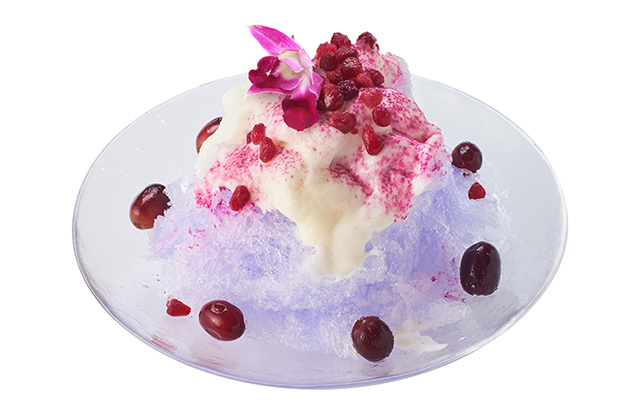 ふんわり雲の雨ふりかき氷