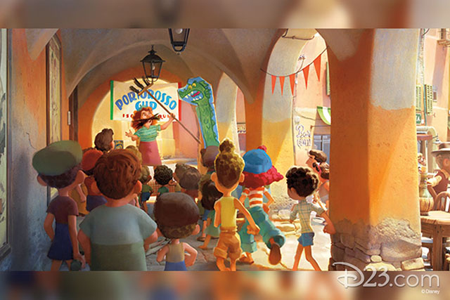 『あの夏のルカ』コンセプトアートをご紹介!|アートとテクノロジーの融合で監督の思い出を表現 Disney DAILY