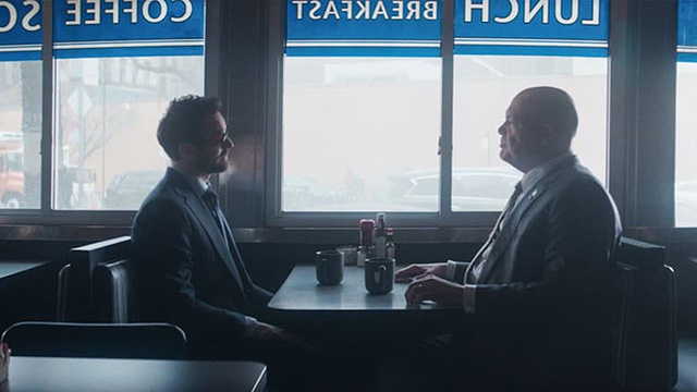 『デアデビル：ボーン・アゲイン』緊迫したダイナーでのシーンの裏側