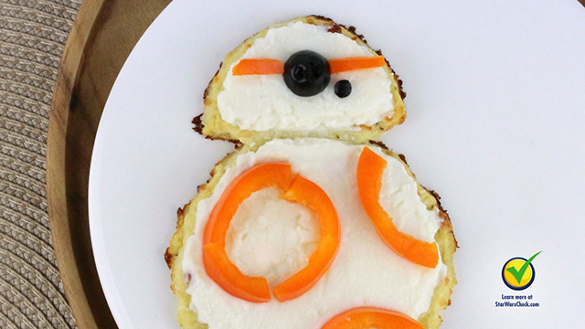 BB-8カリフラワー・トーストでヘルシーにいこう！